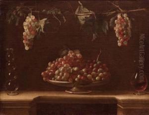 Natura Morta Con Frutta by Panfilo Nuvolone