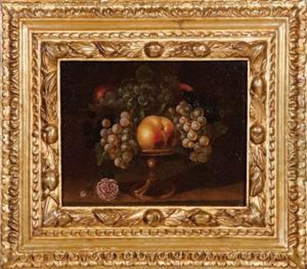 Natura Morta Di Frutta Con Fruttirera - view 1