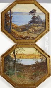 Skargardslandskap by Lennart Nyblom
