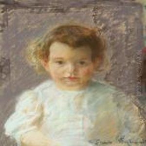 A Child Portrait by Poul Friis Nybo