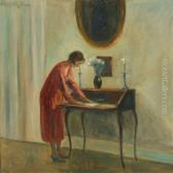Interior With Woman - view 1