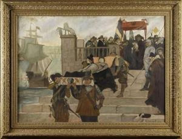 Gustav Ii Adolfs Likfard - view 1