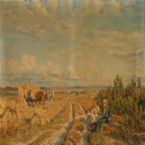 Workers In The Field by Borge C. Nyrop