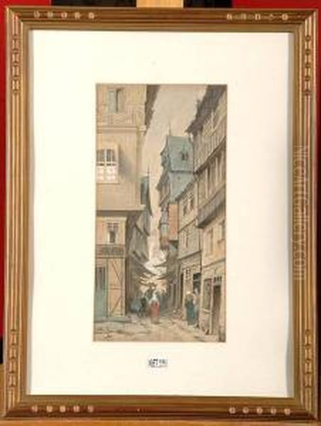 Ruelle Animee A Francfort - view 1