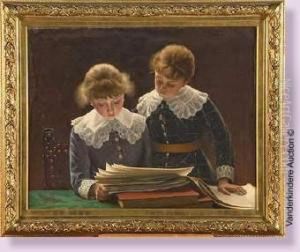 Les Deux Jeunes Soeurs Et Les Livres D'images