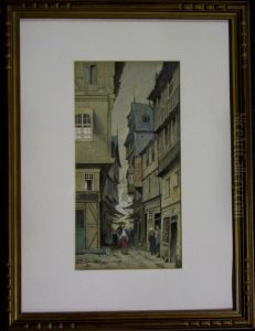 Steegje In Frankfurt by Alexis Nys