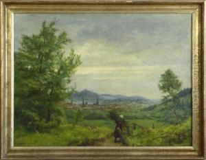 Blick Auf Arnstadt, Um 1930