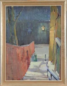 Motiv Fran Stockholm, Signerad Wald. Nystrom 54 by Waldemar Nystrom