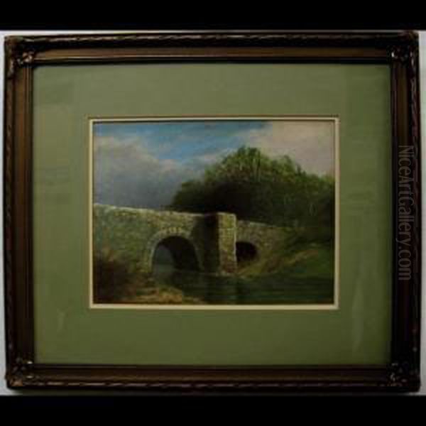 Study Of Old Stone Bridge - view 1