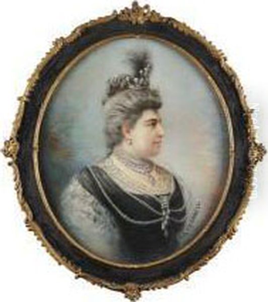 Portrait De La Comtesse De Talleyrand-perigord - view 1