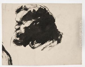 Portrait D'homme De Profil by Roderic O'Conor