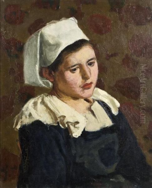 Portrait Of A Young Breton Woman - view 1