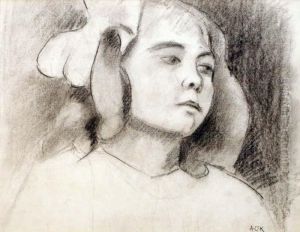 Breton Girl by Aloysius C. O'Kelly