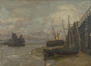 Fishing Port, Newport by Karl O'Lynch Van Town