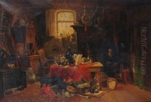 An Inteior, Believed To Be Possibly ````the Old Curiosity Shop````