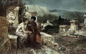 A Night In Pompeii by Emanuel Oberhauser