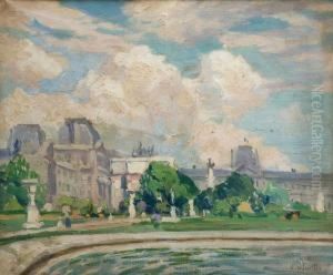 Paisaje De Paris by George Oberteuffer