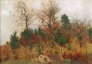 Baumlandschaften. by Eduard Ockel