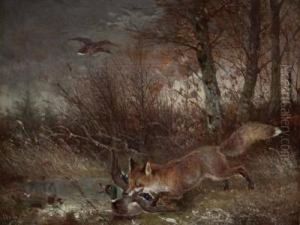 Fuchs Packt Ente by Carl Friedrich Ockert