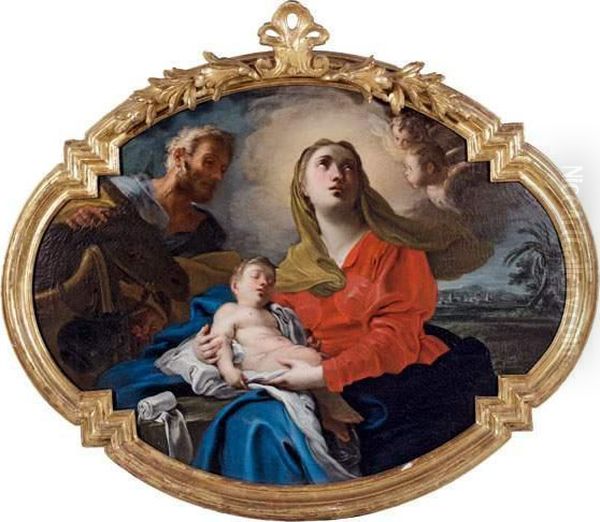 Le Repos De La Sainte Famille Pendant La Fuite En Egypte - view 1