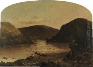 Husatonic River by Walter Mason Oddie