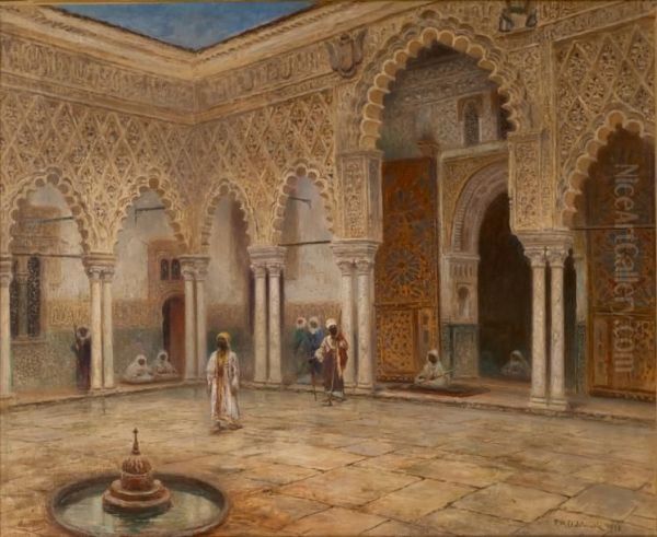 Dans La Cour Du Palais - view 1