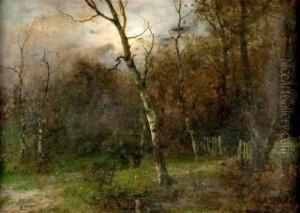 Promenade En Sous-bois by Georg Oeder
