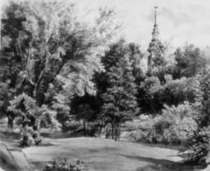 In Einem Schlosspark by Ernst Erwin Oehme