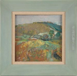 Hugelige Landschaft by Elsa Oeltjen-Kasimir