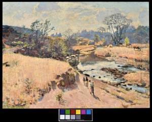 Apies River by Frans David Oerder