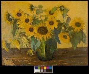 Still Life With Sunflowers
