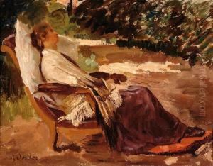 The Afternoon Nap by Frans David Oerder