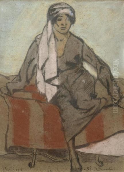Seated Woman - view 1