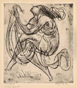 Tanzende/tanzende by Wilhelm Oesterle