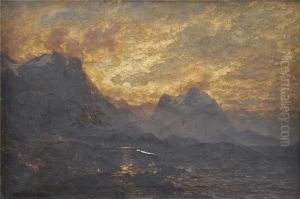 "norwegischekuste Sommernacht"