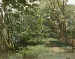 A Forest Clearing by Marie Oesterley