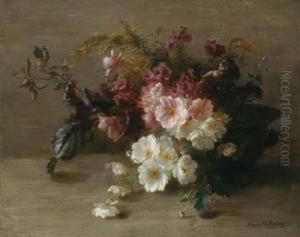Still Life With Flowers by Marie Oesterley