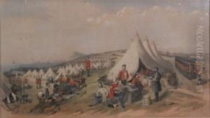 Camp Of The 93rd Highlanders by William, Dover Of Burgess