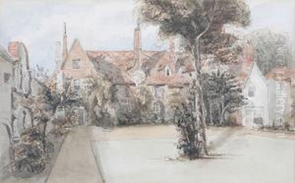 Binnenkoer Met Cottages - view 1