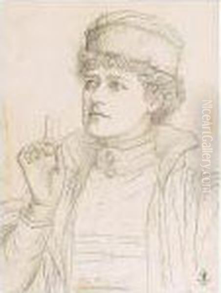 Portrait Of Ellen Terry As Portia - view 1