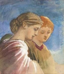 Classical Figure Study by Louisa Anne, Marchioness of Waterford