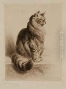 Chat De Profil by Ferdinand Oger