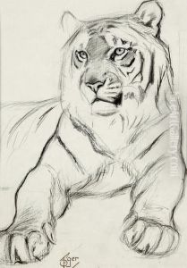 1) Le Tigre by Ferdinand Oger