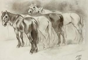 1) Quatre Chevaux by Ferdinand Oger