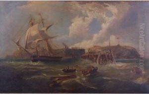 A Port In Choppy Seas by John Clinton Ogilvie