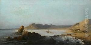 View On The Chilean Coast, Nearvalparaiso