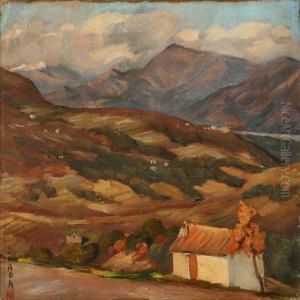 Landscape, Cote D'azur, South Of France by Saburosuke Okada