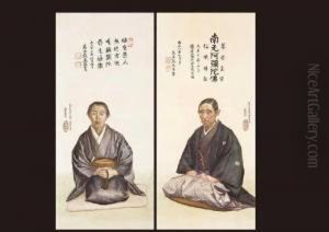 Mr.and Mrs.yasuda by Saburosuke Okada