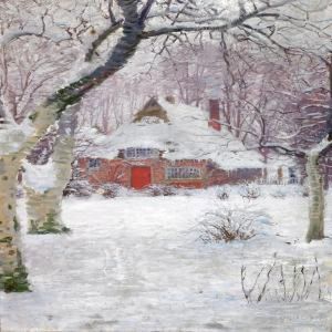 March Snow by Hans Olde