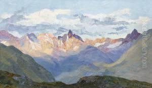 Alpengluhen by Rodolfo Olgiati